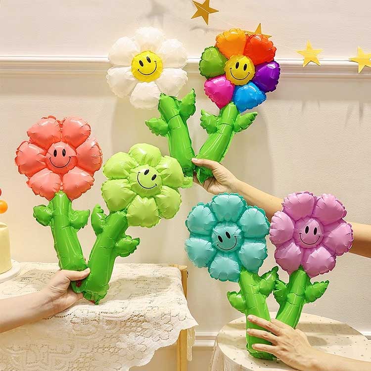 கையடக்க சூரியகாந்தி படலம் பலூன்