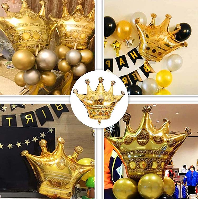 crown foil balloons