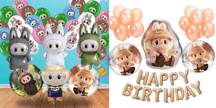 Labubu aluminum foil balloons